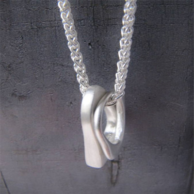 U And Me To Infinity Silver Pendants - The Name Jewellery™