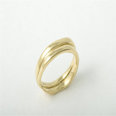 18ct Gold Wedding Ring - The Name Jewellery™
