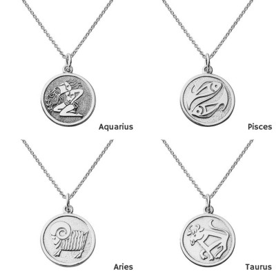 Zodiac Pendant - The Name Jewellery™