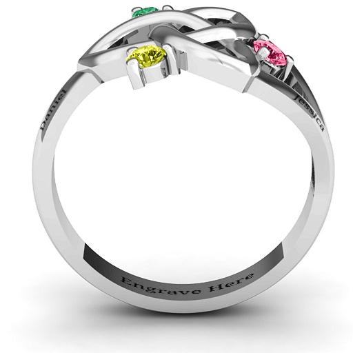 Siobhán Celtic Knot Ring - The Name Jewellery™