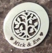 Personalised Family Tree Charm - Dream Locket - The Name Jewellery™