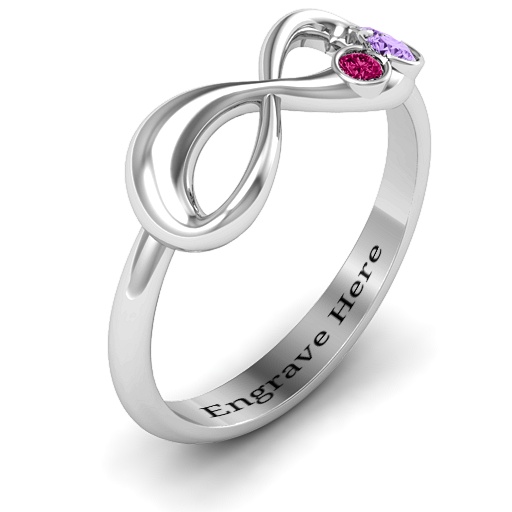 Now and Forever  Infinity Ring - The Name Jewellery™