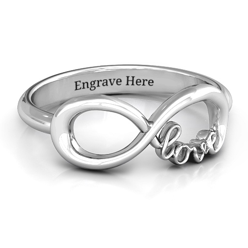 Love Infinity Ring - The Name Jewellery™