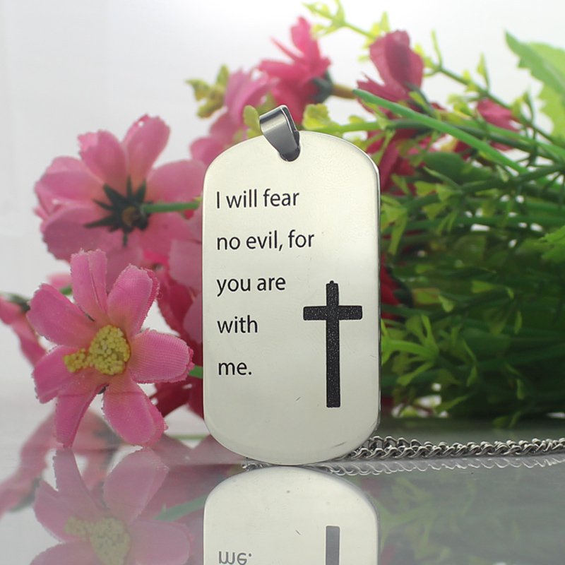 Military Dog Tag Name Necklace - The Name Jewellery™