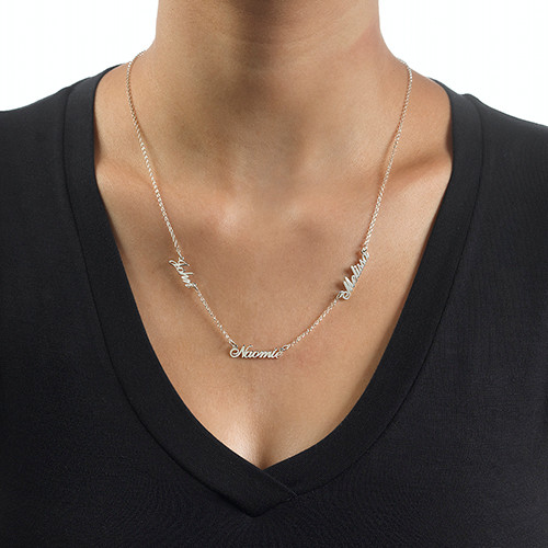 Personalised Jewellery for Mums - Multiple Name Necklace - The Name Jewellery™