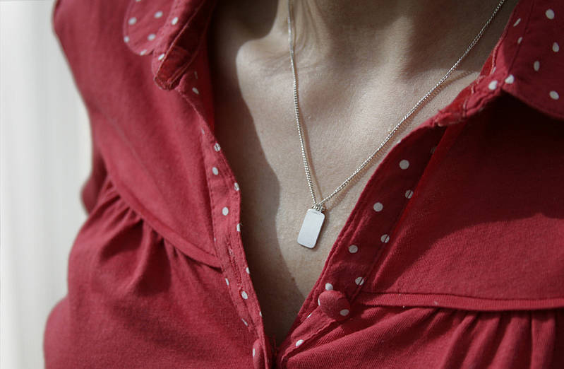 Additional Silver Curb Chain Necklace - The Name Jewellery™