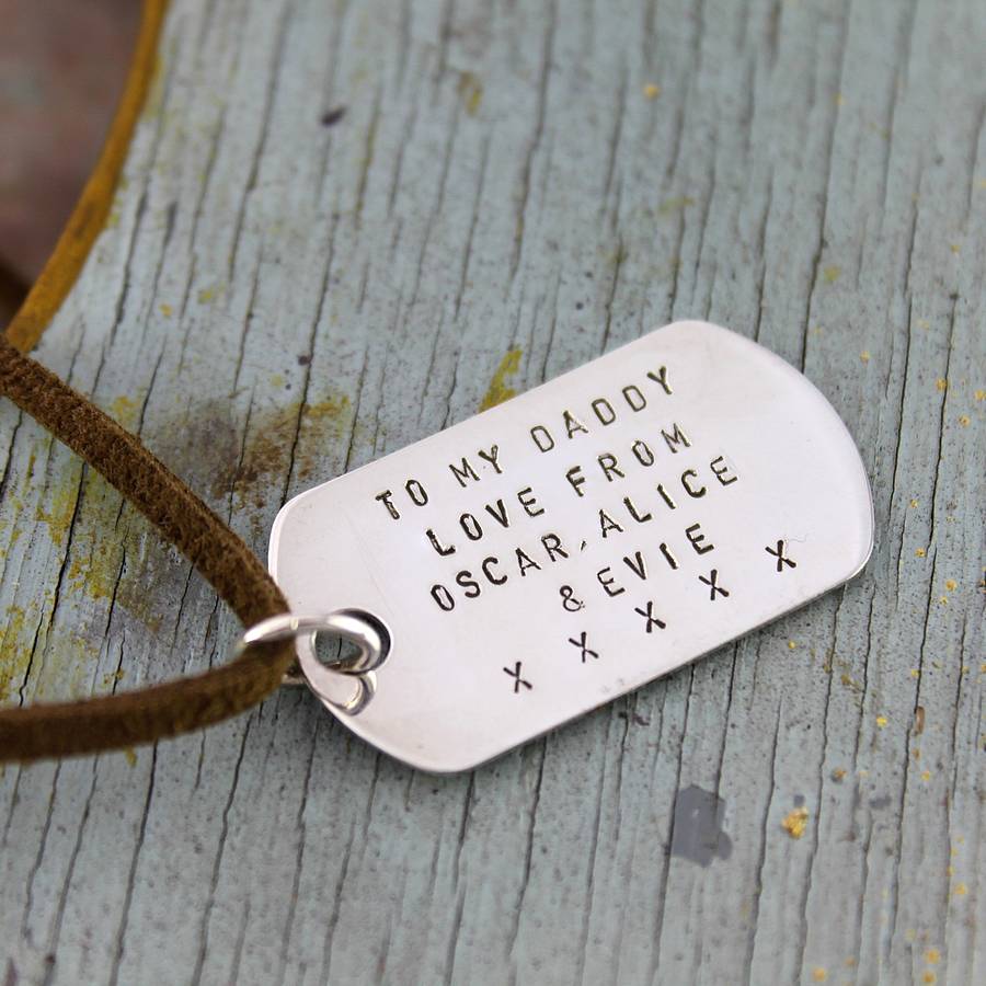 Personalised Dog Tag Necklace - The Name Jewellery™