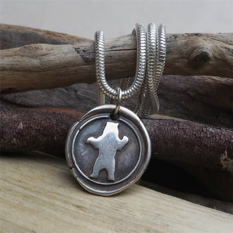 Power Bear Pendant - The Name Jewellery™