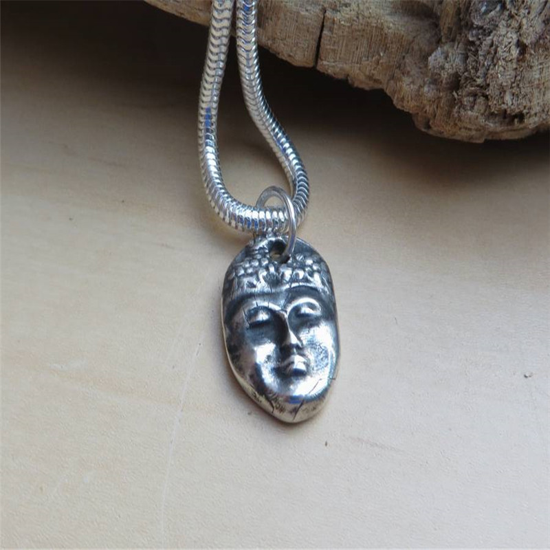 Siver Sage Pendant - The Name Jewellery™